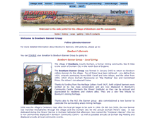Tablet Screenshot of bannergroup.bowburn.net
