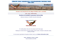 Tablet Screenshot of partnership.bowburn.net