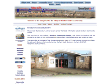Tablet Screenshot of communitycentre.bowburn.net